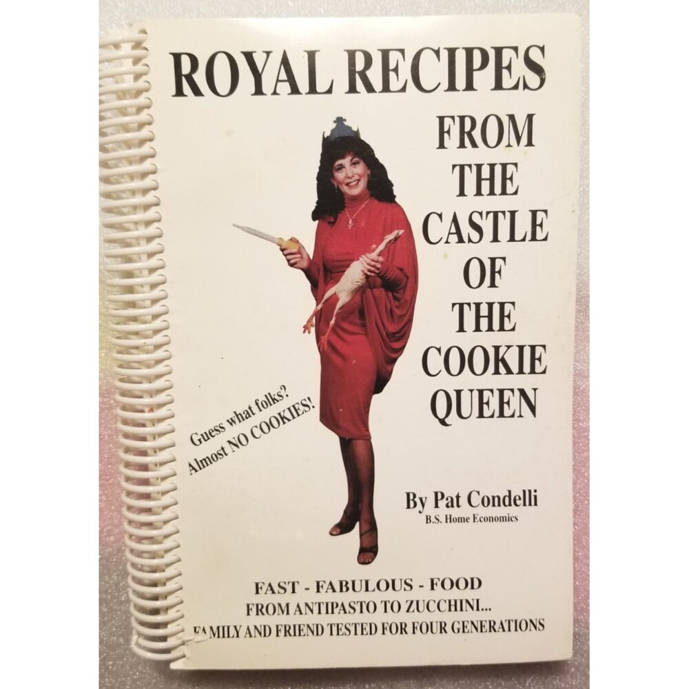 Vintage Cookbook Royal Recipes from the Castle of the Cookie Queen 4 Generations